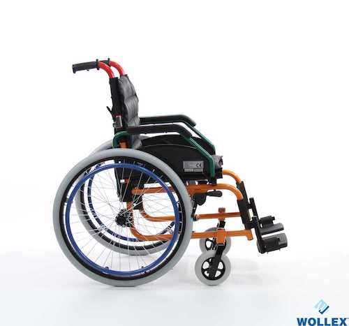 W980 Çocuk Aluminyum Manuel Tekerlekli Sandalye